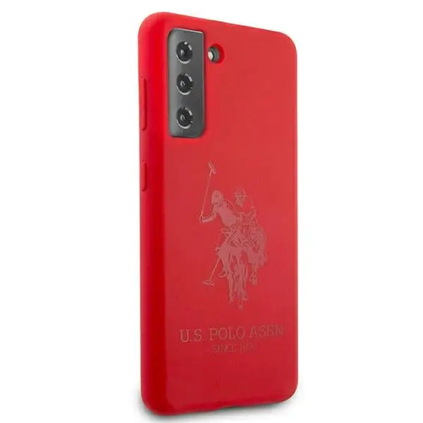 US Polo USHCS21SSLHRTRE S21 G991 czerwony/red Silicone On Tone - Cell phone cases and covers<<<HurtelXML