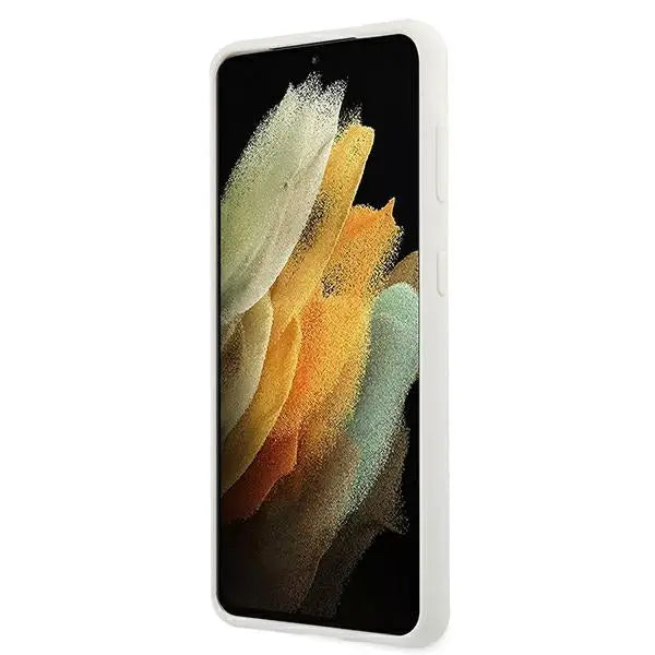 US Polo USHCS21SSLHRWH S21 G991 biały/white Silicone Logo - Cell phone cases and covers<<<HurtelXML