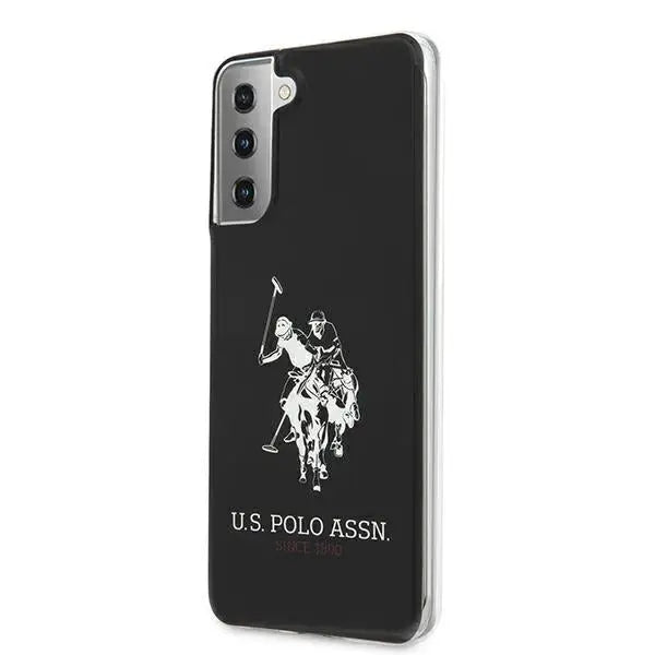 US Polo USHCS21STPUHRBK S21 G991 czarny/black Shiny Big Logo - Cell phone cases and covers<<<HurtelXML