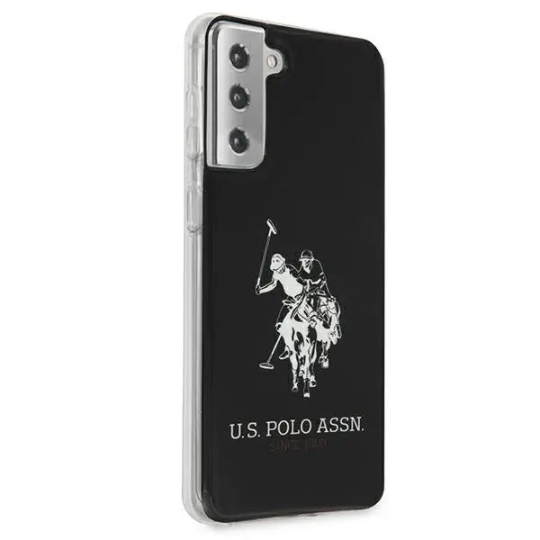 US Polo USHCS21STPUHRBK S21 G991 czarny/black Shiny Big Logo - Cell phone cases and covers<<<HurtelXML