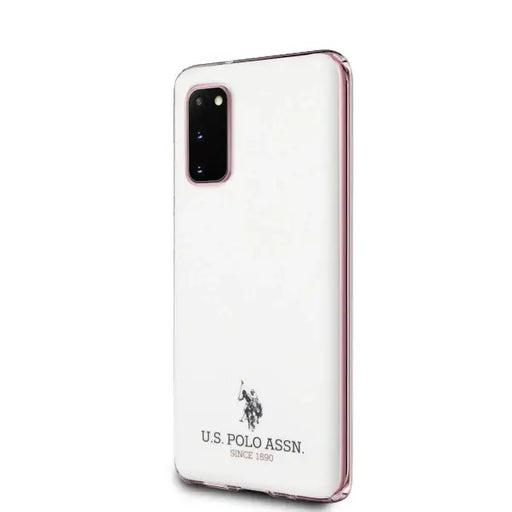 US Polo USHCS62TPUWH S20 G980 biały /white Shiny - Cell phone cases and covers<<<HurtelXML