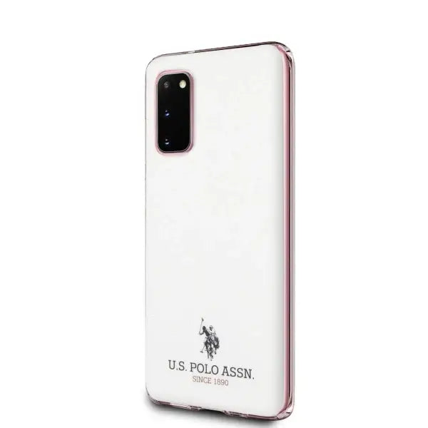 US Polo USHCS62TPUWH S20 G980 biały /white Shiny - Cell phone cases and covers<<<HurtelXML
