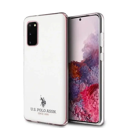 US Polo USHCS62TPUWH S20 G980 biały /white Shiny - Cell phone cases and covers<<<HurtelXML