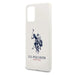 US Polo USHCS67SLHRWH S20+ G985 biały/white Silicone Collection - Cell phone cases and covers<<<HurtelXML