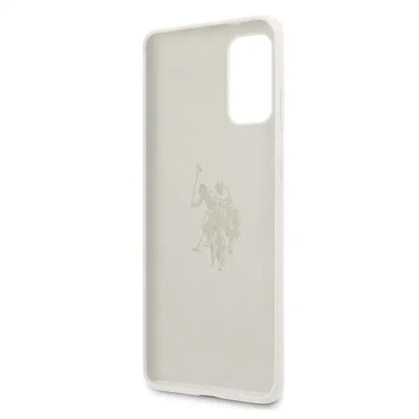 US Polo USHCS67SLHRWH S20+ G985 biały/white Silicone Collection - Cell phone cases and covers<<<HurtelXML