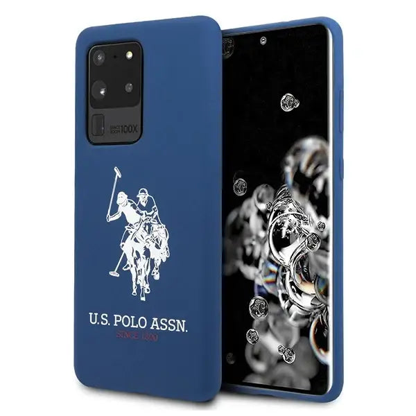 US Polo USHCS69SLHRNV S20 Ultra G988 granatowy/navy Silicone Collection - Cell phone cases and covers<<<HurtelXML