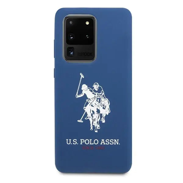 US Polo USHCS69SLHRNV S20 Ultra G988 granatowy/navy Silicone Collection - Cell phone cases and covers<<<HurtelXML
