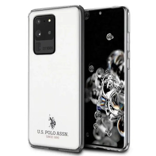 US Polo USHCS69TPUWH S20 Ultra G988 biały/white Shiny - Cell phone cases and covers<<<HurtelXML