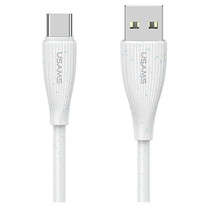 CABLE USAMS 3A USB-A TO TYPE-C WH SJ714