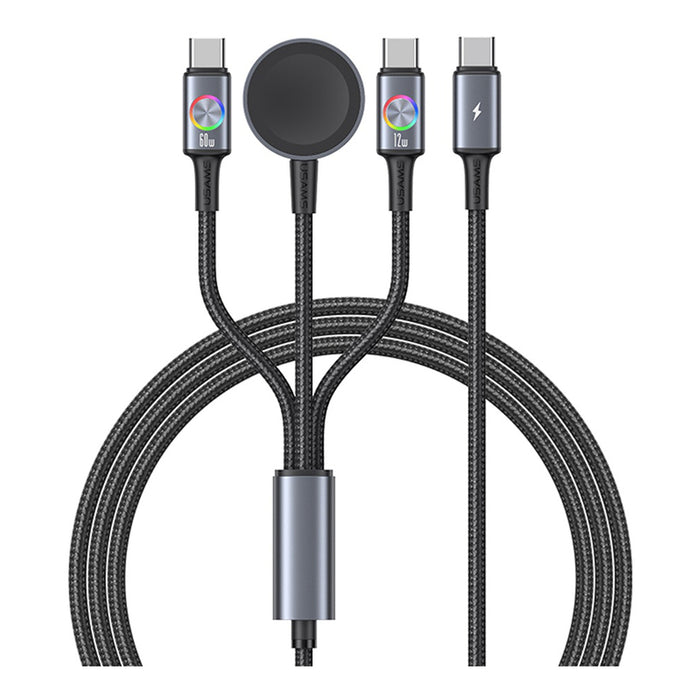 CABLE USAMS 72W TYPE-C + A.WATCH.C SJ754