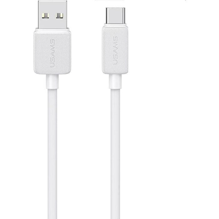 CABLE USAMS 3A USB-A TO TYPE-C WH SJ688