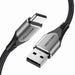 USB 2.0 A to USB-C 3A cable 0.5m Vention CODHD gray - USB to USB-C<<<USB cables<<<GSM Accessories<<<InnproXML