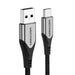 USB 2.0 A to USB-C 3A cable 0.5m Vention CODHD gray - USB to USB-C<<<USB cables<<<GSM Accessories<<<InnproXML
