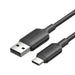 USB 2.0 A to USB-C 3A cable Vention CTQBF 1M (black) - USB cables<<<Cables<<<IT Accessories<<<InnproXML