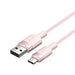 USB 2.0 A to USB-C 3A Vention CTNPF 1M cable (pink) - USB cables<<<Cables<<<IT Accessories<<<InnproXML