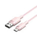 USB 2.0 A to USB-C 3A Vention CTNPF 1M cable (pink) - USB cables<<<Cables<<<IT Accessories<<<InnproXML