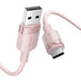 USB 2.0 A to USB-C 3A Vention CTNPF 1M cable (pink) - USB cables<<<Cables<<<IT Accessories<<<InnproXML
