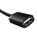 USB 2.0 Extension cable Baseus male to female AirJoy Series 0.5m (black) - USB cables<<<Cables<<<IT