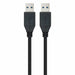 USB 3.0 A to USB A Cable NANOCABLE 10.01.1002-BK Black 2 m - Компютър Кабели и адаптери<<<Компютри|