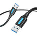 USB 3.0 cable Vention CONBH 2A 2m Black PVC - USB cables<<<Cables<<<IT Accessories<<<InnproXML