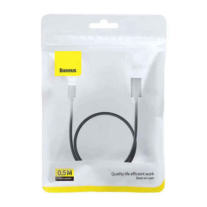 USB 3.0 Extension cable Baseus male to female AirJoy Series 0.5m (black) - USB cables<<<Cables<<<IT