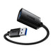 USB 3.0 Extension cable Baseus male to female AirJoy Series 1m (black) - USB cables<<<Cables<<<IT