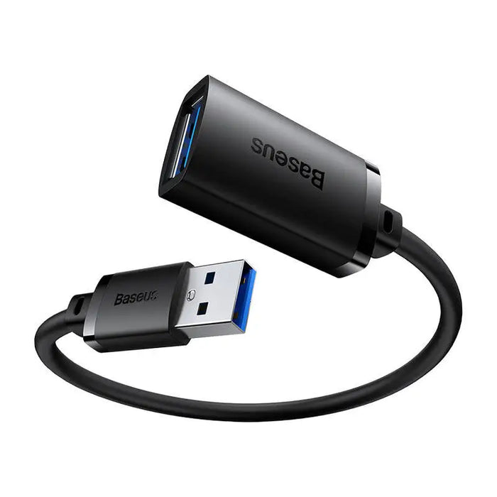 USB 3.0 Extension cable Baseus male to female AirJoy Series 1m (black) - USB cables<<<Cables<<<IT