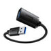 USB 3.0 Extension cable Baseus male to female AirJoy Series 2m (black) - USB cables<<<Cables<<<IT