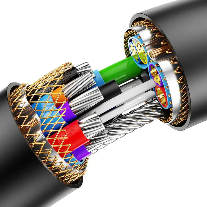 USB 3.0 Extension cable Baseus male to female AirJoy Series 5m (black) - USB cables<<<Cables<<<IT
