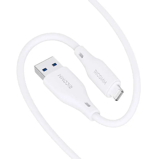 USB-A to Lightning Cable Ricomm RLS007ALW 2.1m - USB to Lightning<<<USB cables<<<GSM Accessories<<<InnproXML
