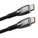 USB-C cable for USB-C Baseus Glimmer Series 100W 2m (Black) - USB-C to USB-C<<<USB cables<<<GSM