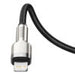 USB-C cable for Lightning Baseus Cafule PD 20W 0,25m (black) - USB-C to Lightning<<<USB cables<<<GSM
