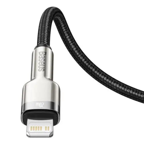 USB-C cable for Lightning Baseus Cafule PD 20W 0,25m (black) - USB-C to Lightning<<<USB cables<<<GSM