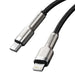 USB-C cable for Lightning Baseus Cafule PD 20W 0,25m (black) - USB-C to Lightning<<<USB cables<<<GSM