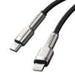 USB-C cable for Lightning Baseus Cafule PD 20W 1m (black) - USB-C to Lightning<<<USB cables<<<GSM