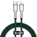 USB-C cable for Lightning Baseus Cafule PD 20W 1m (green) - USB-C to Lightning<<<USB cables<<<GSM