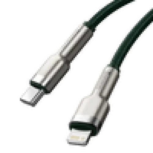 USB-C cable for Lightning Baseus Cafule PD 20W 1m (green) - USB-C to Lightning<<<USB cables<<<GSM