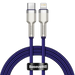 USB-C cable for Lightning Baseus Cafule PD 20W 1m (purple) - USB-C to Lightning<<<USB cables<<<GSM