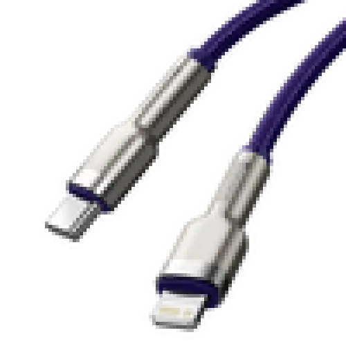 USB-C cable for Lightning Baseus Cafule PD 20W 1m (purple) - USB-C to Lightning<<<USB cables<<<GSM