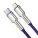 USB-C cable for Lightning Baseus Cafule PD 20W 1m (purple) - USB-C to Lightning<<<USB cables<<<GSM