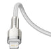 USB-C cable for Lightning Baseus Cafule PD 20W 1m (white) - USB-C to Lightning<<<USB cables<<<GSM