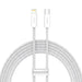 USB-C cable for Lightning Baseus Dynamic Series 20W 2m (white) - USB-C to Lightning<<<USB cables<<<GSM