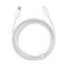 USB-C cable for Lightning Baseus Dynamic Series 20W 2m (white) - USB-C to Lightning<<<USB cables<<<GSM