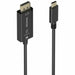 USB-C Cable to DisplayPort Aisens A109-0879 Black 1,8 m - Кабели DisplayPort<<<Компютър Кабели и адаптери<<<Компютри|