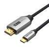 USB-C do HDMI 2.0 cable Vention CRBBF 1m 4K 60Hz (black) - Video cables<<<Cables<<<IT