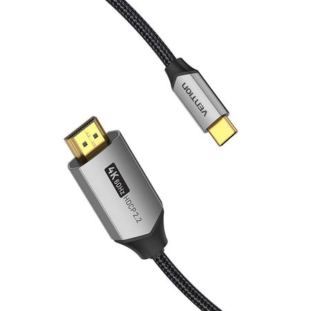 USB-C do HDMI 2.0 Cable Vention CRBBG 1,5m 4K 60Hz (black) - Video cables<<<Cables<<<IT