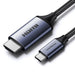 USB C - HDMI 2.1 8K 60Hz Cable 1.5m Ugreen CM565 - Gray - Video cables<<<HurtelXML