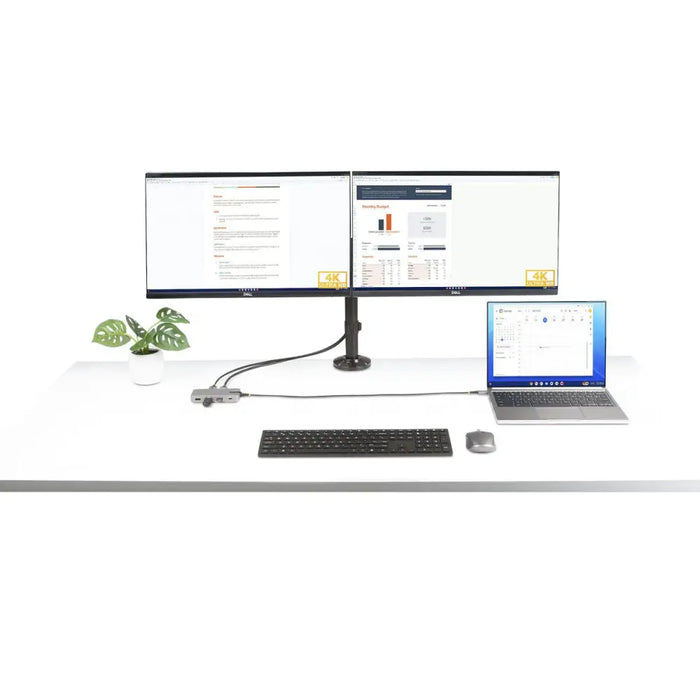 USB-C Hub Startech 117B-USBC-MULTIPORT Grey 100 W - Компютър Мрежи и компоненти<<<Компютри| Електроника<<<BigBuy&&&HUB