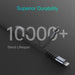 USB-C - Lightning Choetech IP0042 MFi cable 480Mb/s 3A 3m - black - Cell phone cables<<<HurtelXML