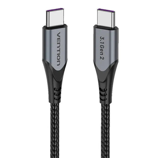 USB-C to USB-C 100W Vention TAHHF 5A 1m USB 3.1 Gen2 4k cable (gray) - USB-C to USB-C<<<USB cables<<<GSM